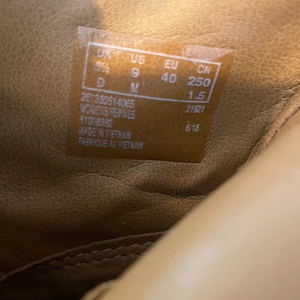 Clarks Wilrose Frost Booties in Brown Leather Size 40 - Picture 4 of 4